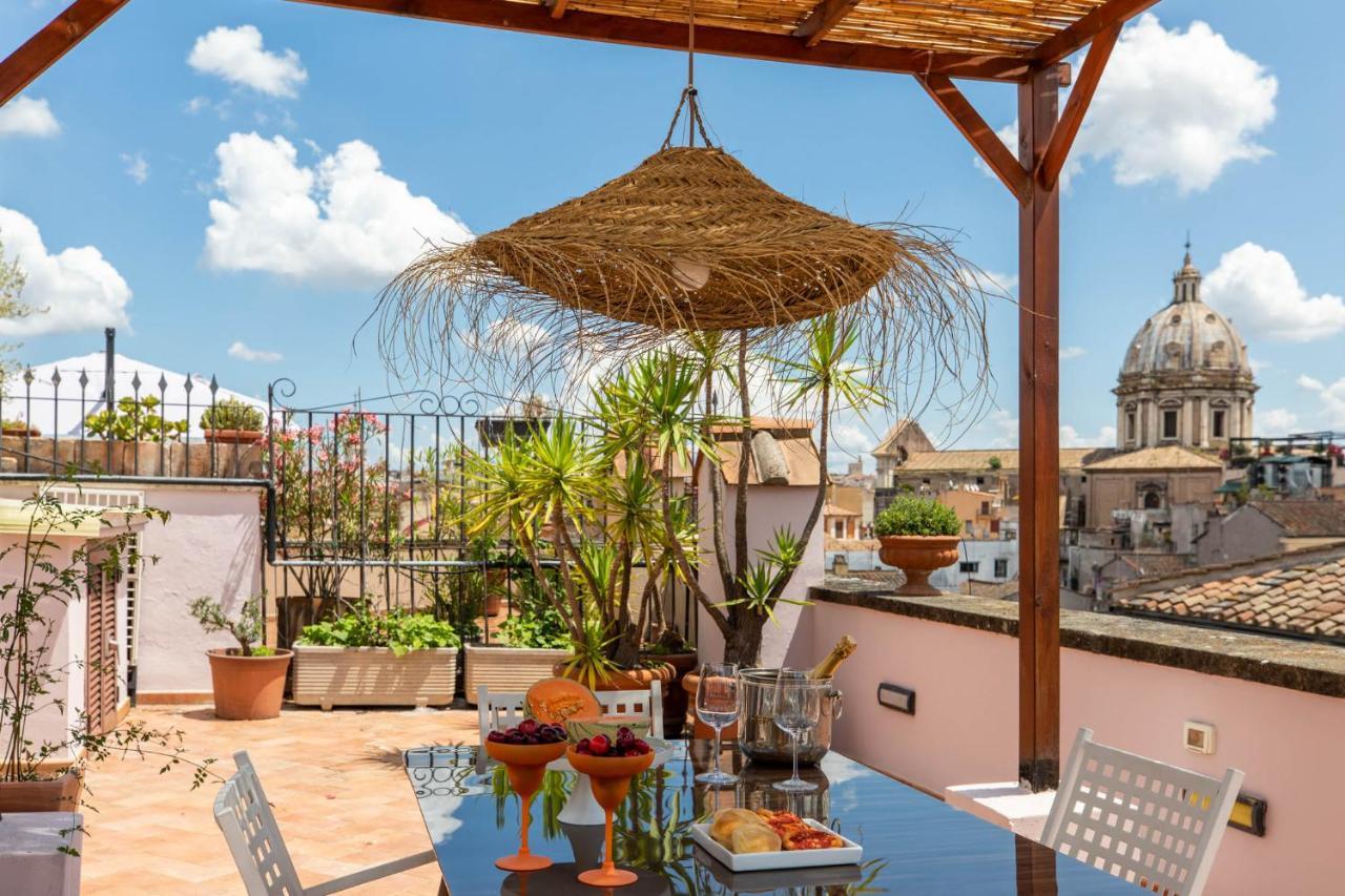 Appartamento Iflat Penthouse In Campo De' Fiori Roma Esterno foto