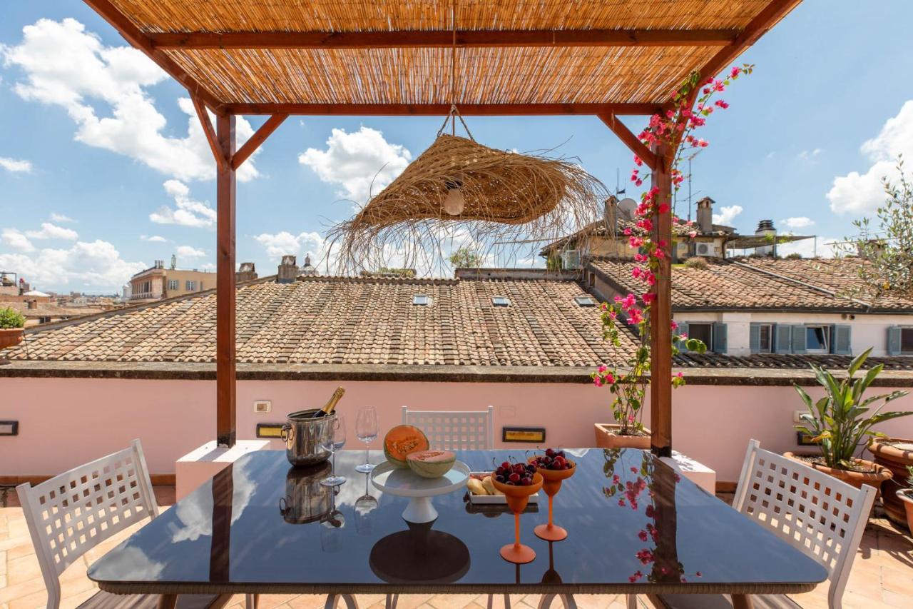 Appartamento Iflat Penthouse In Campo De' Fiori Roma Esterno foto